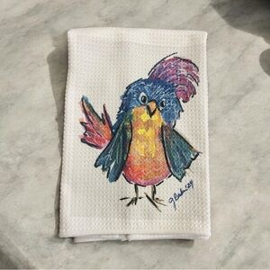 Little Chicken kitchen towel.